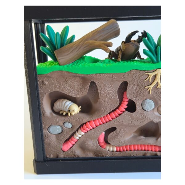 Ontwerp zonder titel (34) Terrarium met Insecten – Decoratieve Ondergrondse Wereld met Bijlage