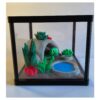 Terrarium met Griekse Landschildpad – Decoratieve Miniatuur Leefomgeving met Bijlage