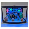 met blauw sfeerlicht 1 Onderwaterwereld Aquarium met RGB Verlichting