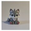 Sleutelhanger Wolf met Beweegbare kop