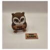Uil decoratie met humor en sarcasme