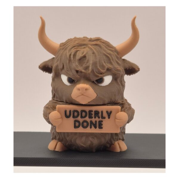 Schotse Hooglander – "Udderly Done"