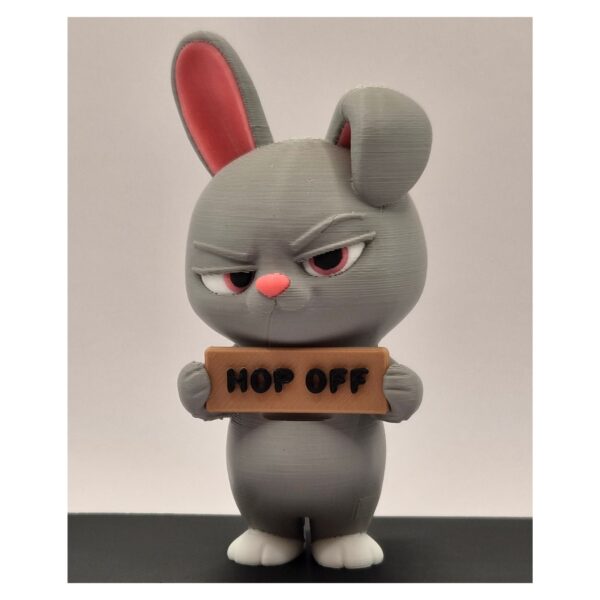 konijn close up Konijn – "Hop Off"