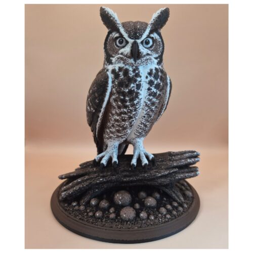6 Sentinel of pines - Great horned owl