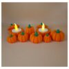 Pompoenen set met kaarshouder 8 stuks Pompoenen decoratie set 8 stuks